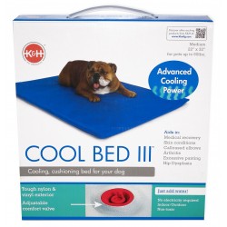 CLIMSOM | Tapis rafraîchissant pour chien Cool Bed III | 3 tailles : S, M, L | Bleu