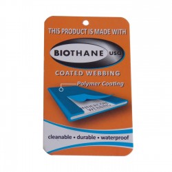 laisse 3 points biothane® 19 mm bleu roi