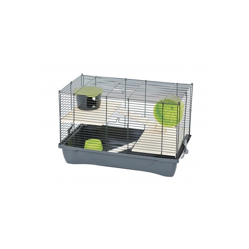 Cage pour souris Hamster Cage Rongeurs Cage 58 x 38 x 43 cm avec  accessoires : : Animalerie