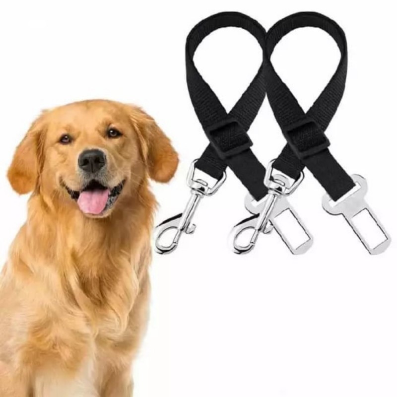 Laisse pour ceinture de securite pour chien