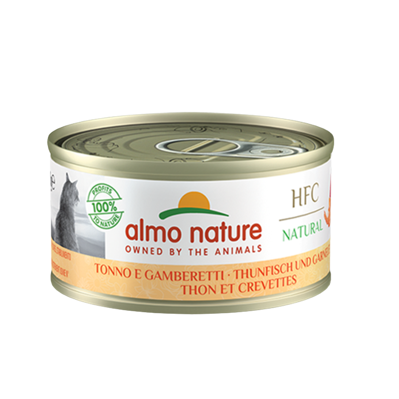 HFC NATURAL Thon et Crevettes 70g