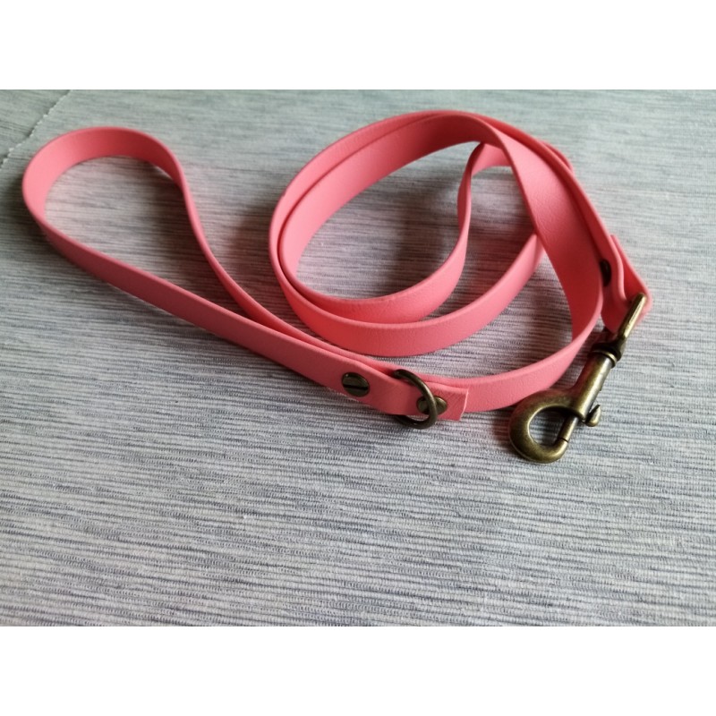 Laisse uni Corail 1m20