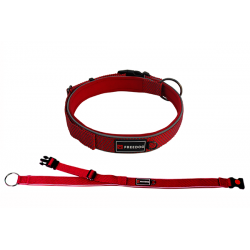 Freedog | Collier pour chien en nylon et néoprène | Rouge