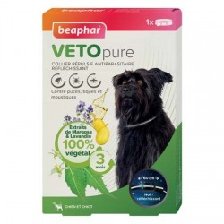 Beaphar VETOpure Collier Repulsif Antiparasitaire pour Chien et Chiot