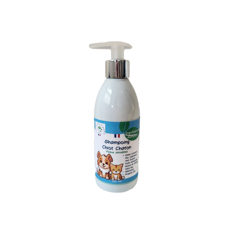 Shampoing naturel chiot et chaton