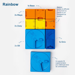Pawzler Rainbow Set | Chien | Puzzle - Jeu d'intelligence