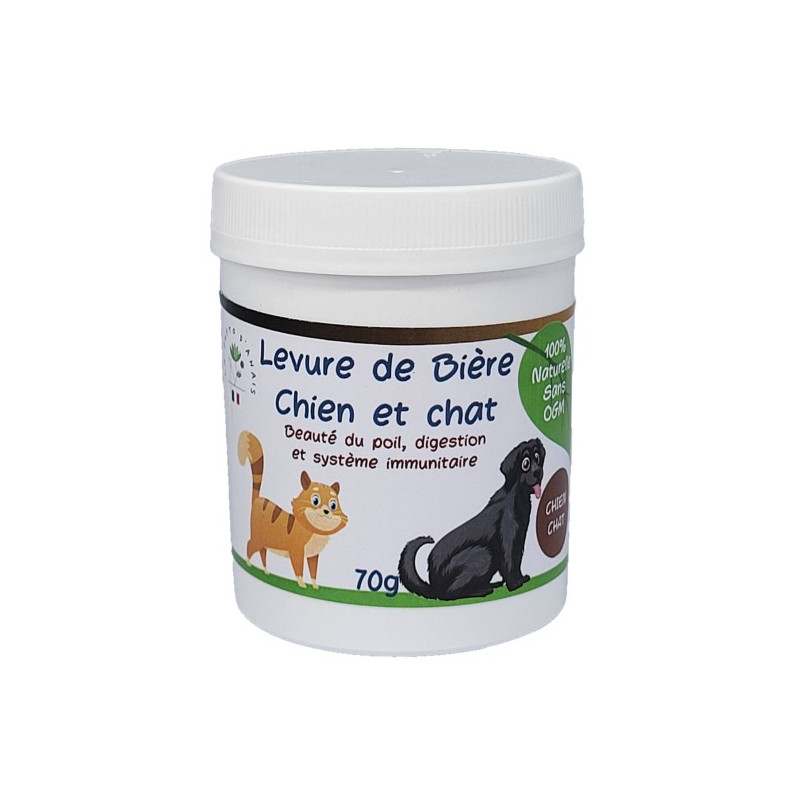 Levure de bière pour chien et chat