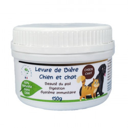 Levure de bière pour chien et chat