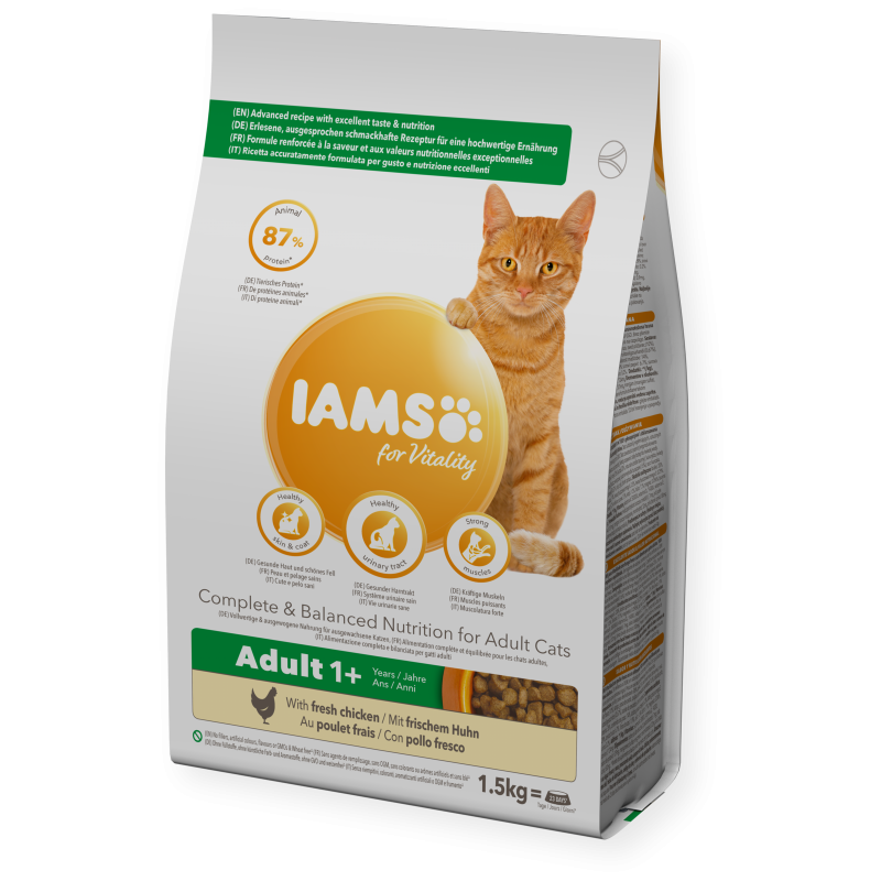 IAMS for Vitality Adultes Au poulet frais