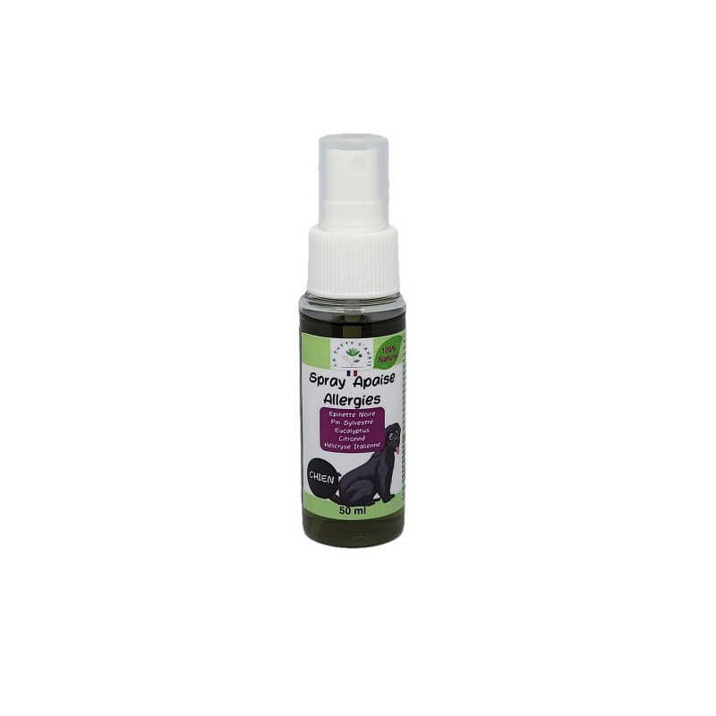 Spray Apaise Allergies Chien