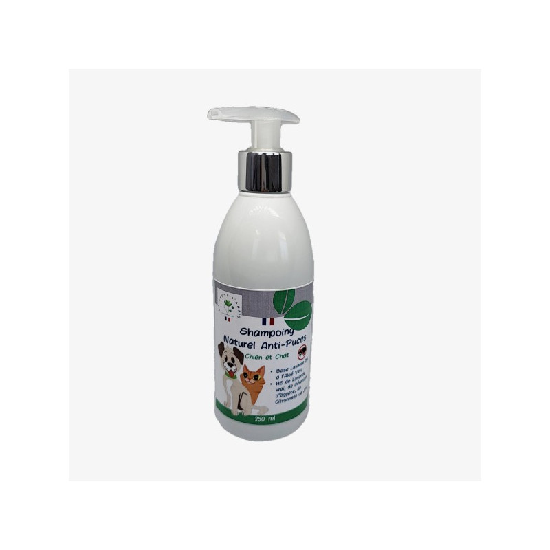 Shampoing Naturel Anti-Puces Chien et Chat