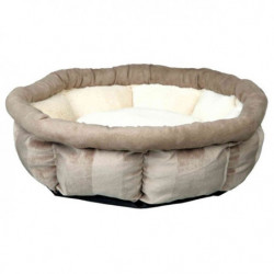 Lit Leona Rond - Confort et Style pour Votre Animal de Compagnie